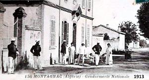 MONTAGNAC - GENDARMERIE2 - 1913